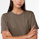 Pieces PCRia SS Solid Tee Noos Morel
