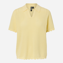 Pieces PCScout SS Polo Knit French Vanilla