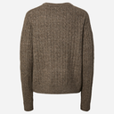 Pieces PCSilly LS Cable Cardigan Knit Noos Morel