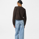 Pieces PCSilly LS O-Neck Knit Cardigan Noos Hot Fudge