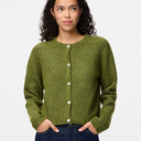 Pieces PCSilly LS O-Neck Knit Cardigan Noos Sphagnum