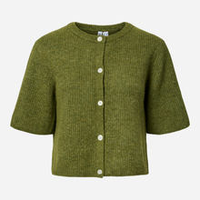 Pieces PCSilly SS O-Neck Knit Cardigan Noos Sphagnum