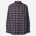 Pieces PCViolet LS Flannel Shirt Plum Perfect