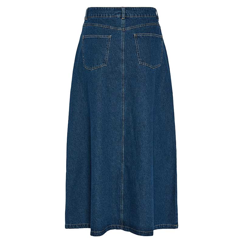 Pieces PCAbbi MW A-Shape Ankel Skirt - J BY J Fashion