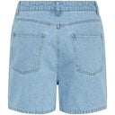 Pieces PCAbbi MW Shorts Noos Light Blue Denim