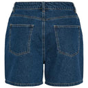 Pieces PCAbbi MW Shorts Noos Medium Blue Denim