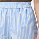 Pieces PCAida HW Shorts Blue Bell Stripes