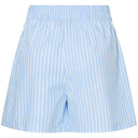 Pieces PCAida HW Shorts Blue Bell Stripes