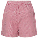 Pieces PCAllo HW Fold Up Shorts Salsa Stripes