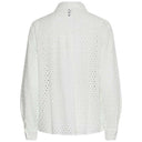 Pieces PCAnnika LS Shirt Hvid - J BY J Fashion