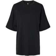 Pieces PCAuna SS Oversize Tee D2D Black - J BY J Fashion