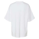 Pieces PCAuna SS Oversize Tee D2D Bright White - J BY J Fashion