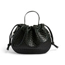 Pieces PCBalloon Large Braided Bag Black - J BY J Fashion