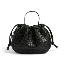 Pieces PCBalloon Large Braided Bag Black - J BY J Fashion