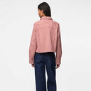 Pieces PCBillo Denim Jacket Chili Oil Stripes