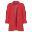 Pieces PCBosella 3/4 Blazer Noos High Risk Red - J BY J Fashion