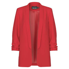 Pieces PCBosella 3/4 Blazer Noos High Risk Red - J BY J Fashion