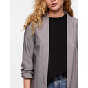 Pieces PCBosella 3/4 Blazer Noos Light Grey Melange - J BY J Fashion