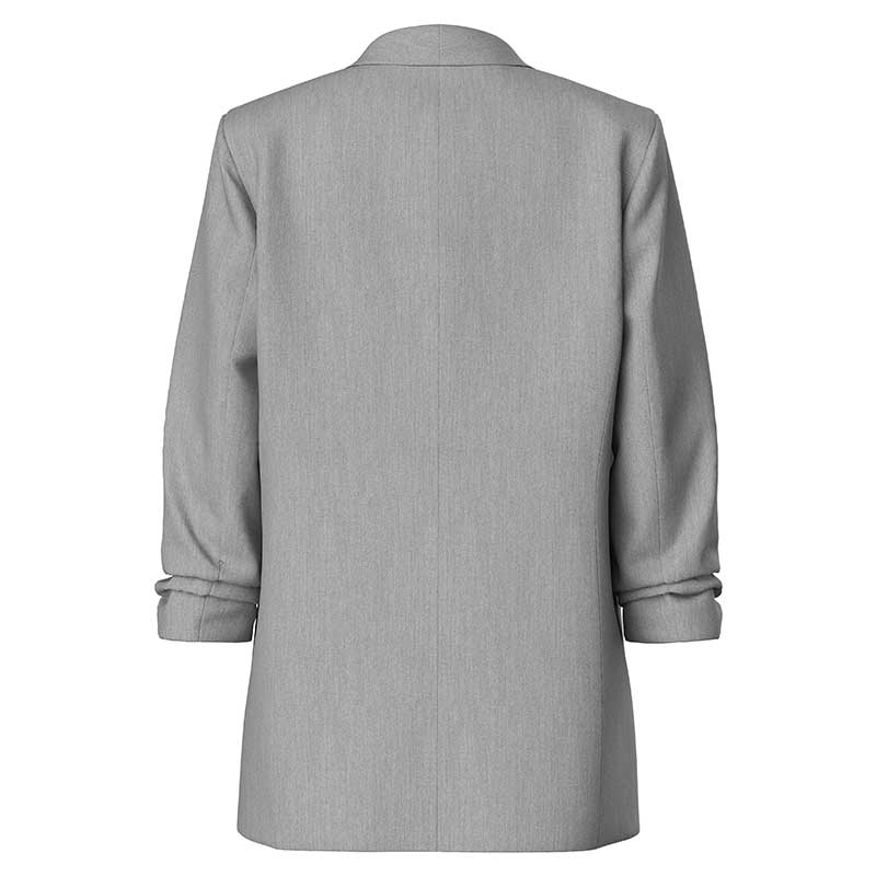 Pieces PCBosella 3/4 Blazer Noos Light Grey Melange - J BY J Fashion