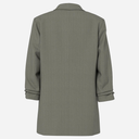 Pieces PCBosella 3/4 Pinstripe Blazer Noos Deep Lichen Green Stripes - J BY J Fashion