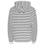 Pieces PCChilli LS Hoodie Stripes Noos BC Off White