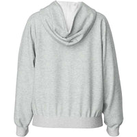 Pieces PCChilli LS Zip Hoodie Noos Light Grey Melange - J BY J Fashion