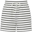 Pieces PCChilli Summer Shorts Stripe Noos Cloud Dancer