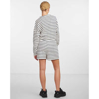 Pieces PCChilli Summer Shorts Stripe Noos Cloud Dancer