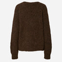 Pieces PCCleo LS V-Neck Knit Cardigan Noos Hot Fudge