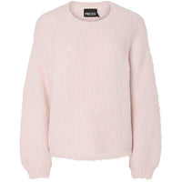 Pieces PCColli LS O-Neck Knit Pink-A-Boo