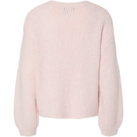 Pieces PCColli LS O-Neck Knit Pink-A-Boo