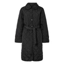 Pieces PCEmily Long Quilted Jacket Noos Black