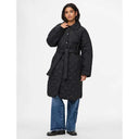 Pieces PCEmily Long Quilted Jacket Noos Black