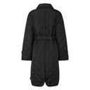 Pieces PCEmily Long Quilted Jacket Noos Black