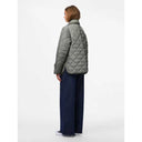 Pieces PCEmily Short Quilted Jacket Noos Castor Gray