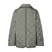 Pieces PCEmily Short Quilted Jacket Noos Castor Gray