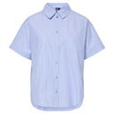 Pieces PCFemme SS Loose Shirt Cornflower Blue