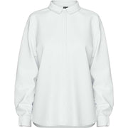 Pieces PCIrena LS Oxford Shirt Noos Bright White - J BY J Fashion
