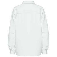 Pieces PCIrena LS Oxford Shirt Noos Bright White - J BY J Fashion