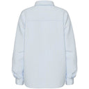 Pieces PCIrena LS Oxford Shirt Noos Bright White Stripes - J BY J Fashion