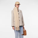 Pieces PCJira Scarf Noos Silver Mink