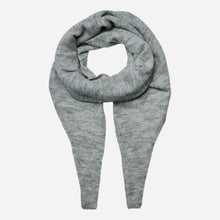 Pieces PCJuliana Triangle Scarf Light Grey Melange