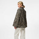 Pieces PCJunia LS Loose Denim Jacket Nomad Leo - J BY J Fashion