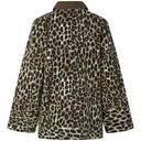 Pieces PCJunia LS Loose Denim Jacket Nomad Leo - J BY J Fashion