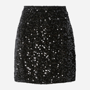 Pieces PCKam HW New Short Skirt Noos Black