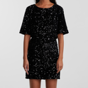 Pieces PCKam HW New Short Skirt Noos Black