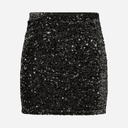 Pieces PCKam HW New Short Skirt Noos Black