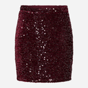 Pieces PCKam HW New Short Skirt Noos Tawny Port