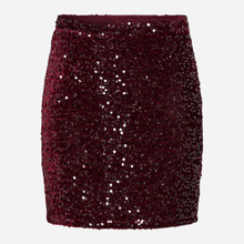 Pieces PCKam HW New Short Skirt Noos Tawny Port