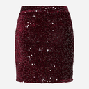 Pieces PCKam HW New Short Skirt Noos Tawny Port